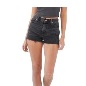 Urban outfitters bdg girlfriend high-rise shorts (black)-27